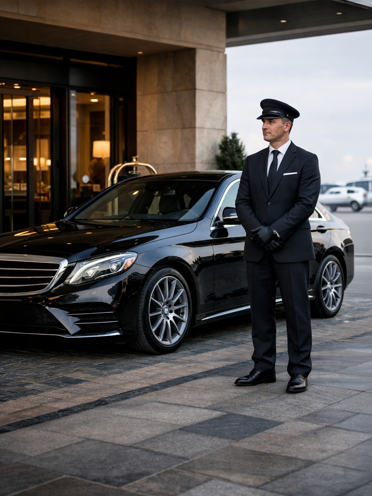 Confirmed chauffeur itinerary for Farnborough Airshow 2026